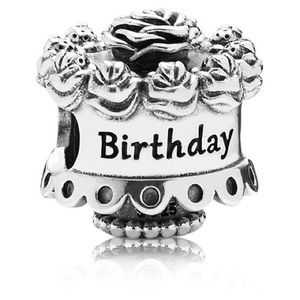 AUTHENTIC PANDORA HAPPY BIRTHDAY CHARM